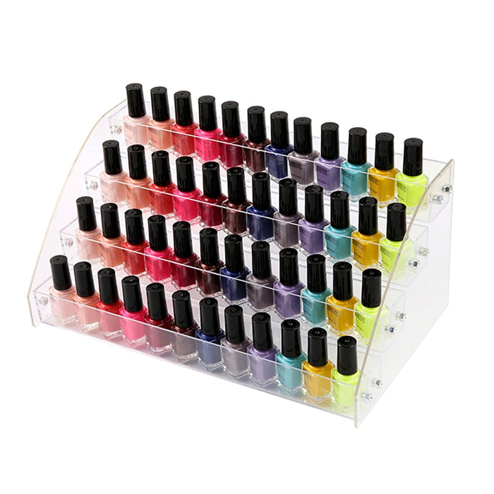 Organizador Acrílico de Esmaltes de Uñas, Estante Organizador de 4 Niveles