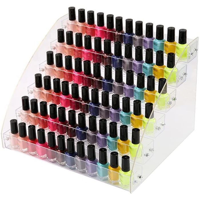Organizador Acrílico de Esmalte De Uñas, Estante Organizador de 6 Niveles