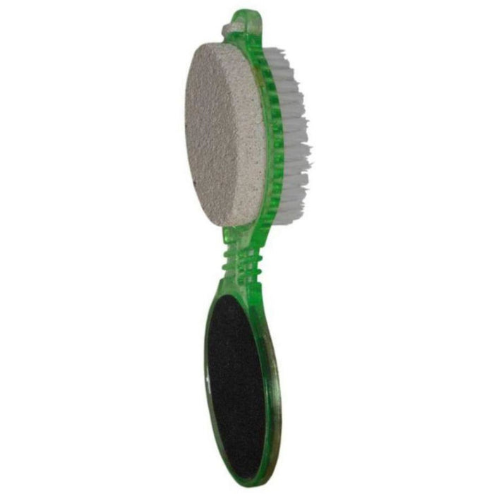 Exfoliante Para Pies 4 En 1 Cepillo Lima Lija Piedra Pomez