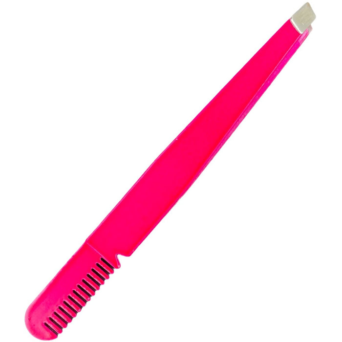 Pinza para Cejas a Color con Peine