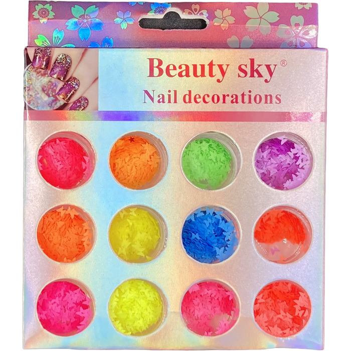 Adorno Escarcha de Uñas Beauty Sky