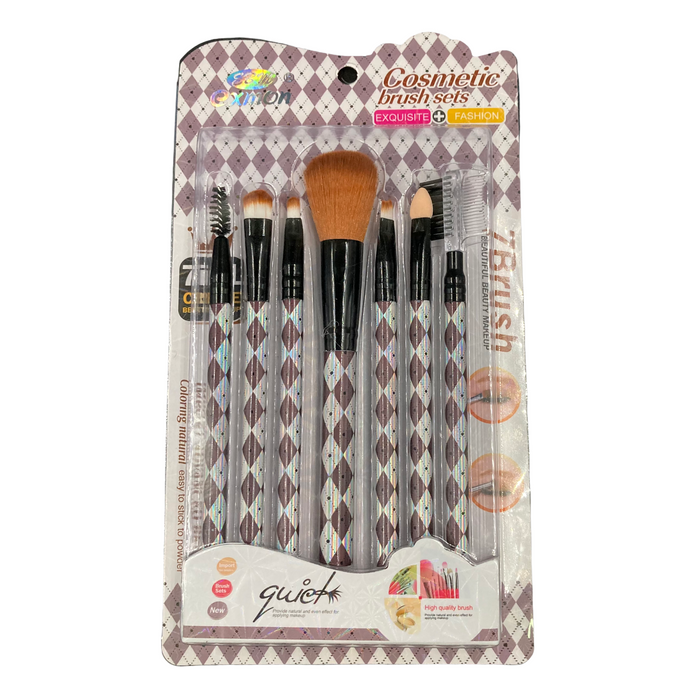 Set Brochas de Cosméticos Travel Kit(7p)