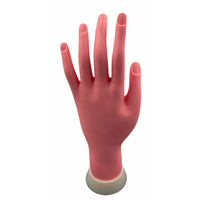 Mano de Práctica de Goma para Manicure