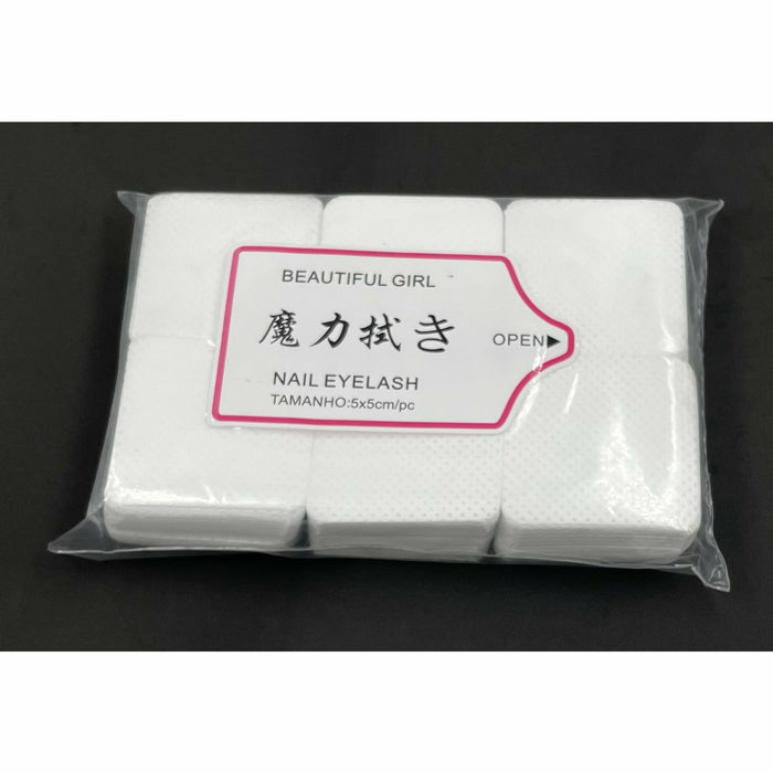 Toallita Blanca de Nail Art, Limpia Pelusa