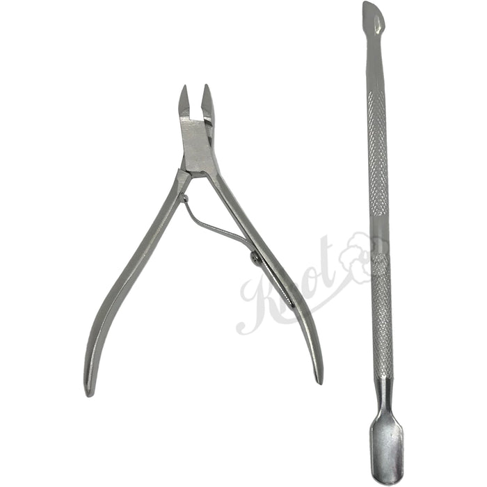 Set Corta Cutícula y Repujador - Kkot Chile