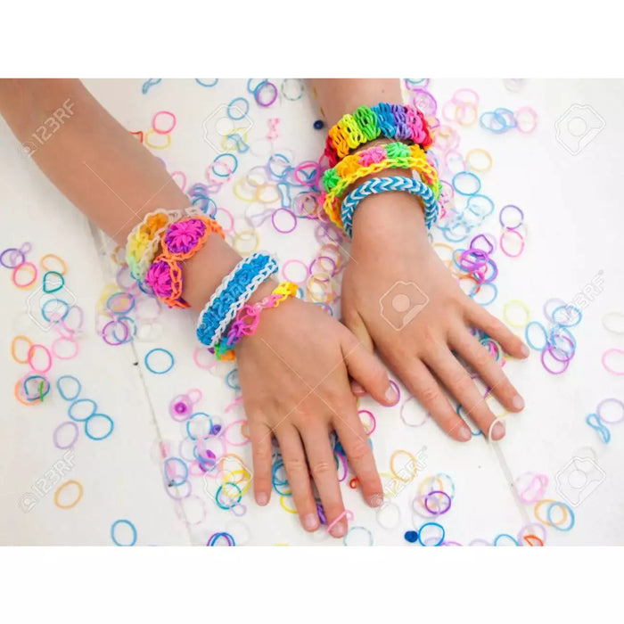 Pack X 12 Kit Elásticos Para Hacer Pulseras