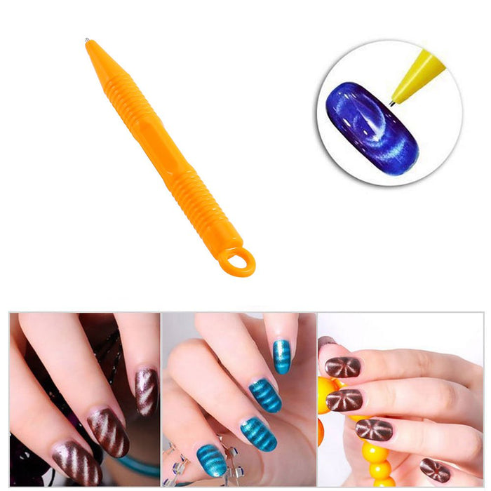 Lápiz Magnético 3D para Efecto de Uñas