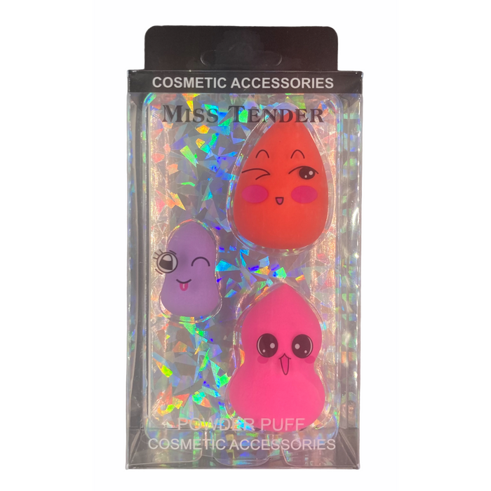 Set de Esponja de Maquillaje Smiel (3p)