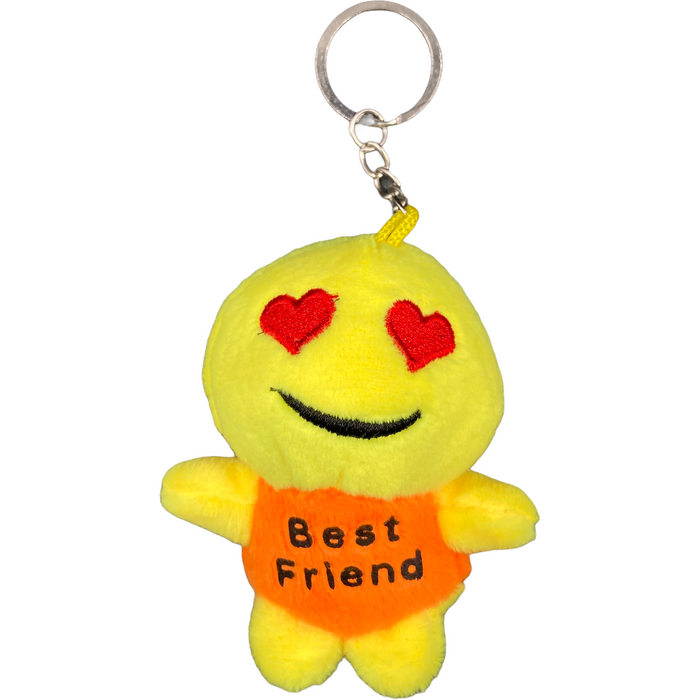 Pack X 12 Llaveros De Peluche Best Friend
