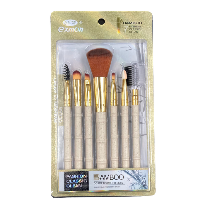 Set de Brochas Bamboo 7p