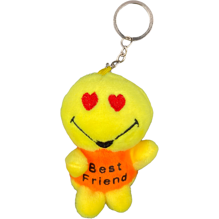 Pack X 12 Llaveros De Peluche Best Friend