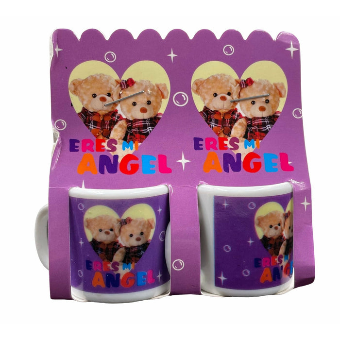 Pack X 12 Tacitas Miniaturas Souvenir Amor Pareja
