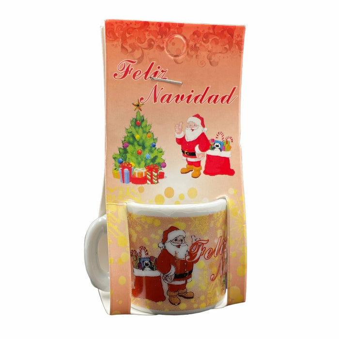 Pack X 12 Tacitas Miniaturas Souvenir Navidad