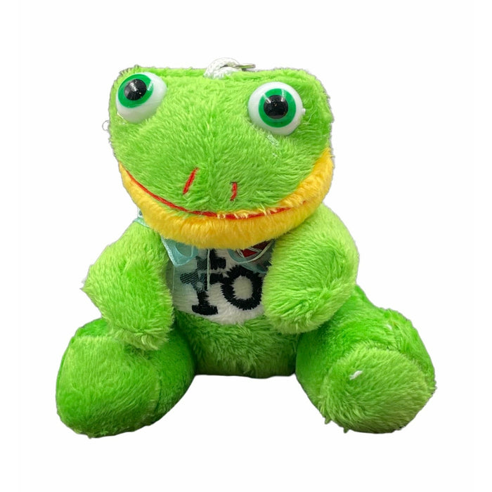 Pack X 6 Llaveros De Peluche Animalitos I LOVE YOU
