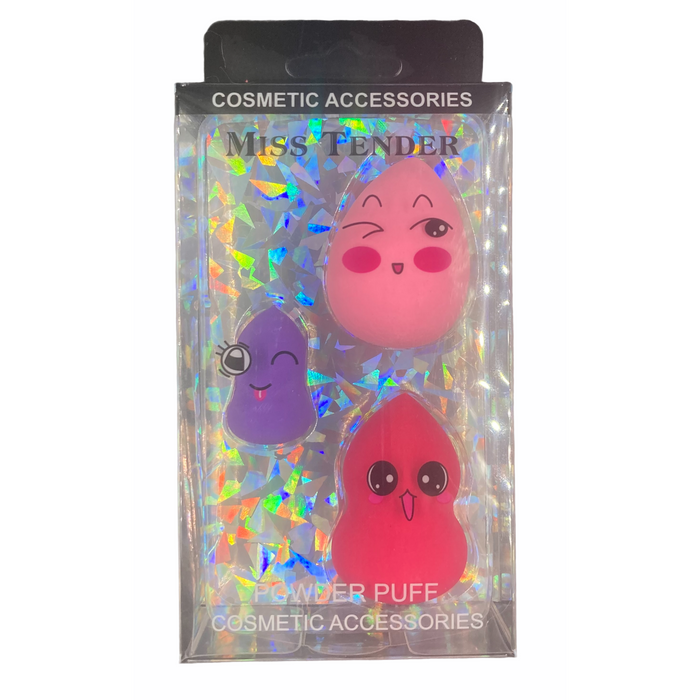 Set de Esponja de Maquillaje Smiel (3p)
