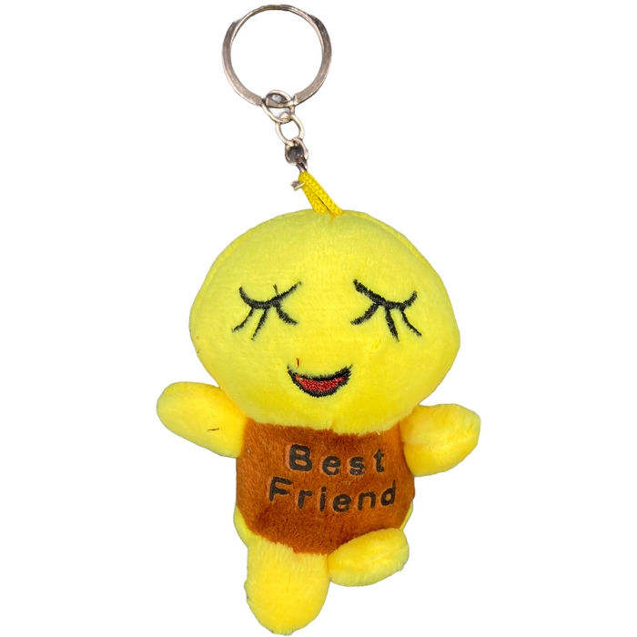 Pack X 12 Llaveros De Peluche Best Friend