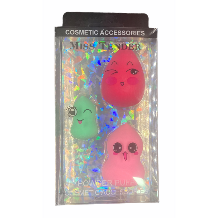 Set de Esponja de Maquillaje Smiel (3p)