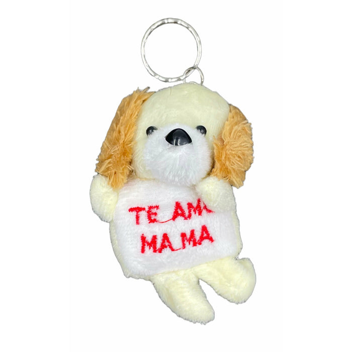 Pack X 12 Llaveros De Peluche Animalitos Te Amo Mamá