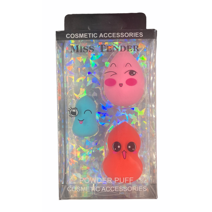 Set de Esponja de Maquillaje Smiel (3p)