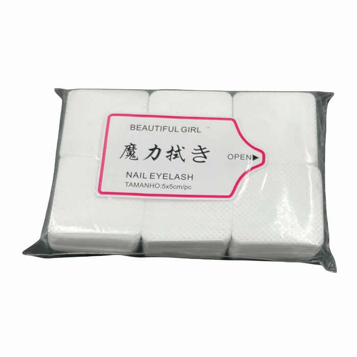 Toallita Blanca de Nail Art, Limpia Pelusa