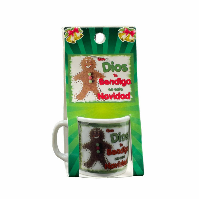Pack X 12 Tacitas Miniaturas Souvenir Navidad