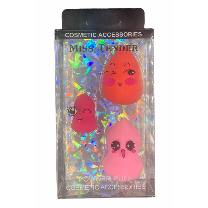 Set de Esponja de Maquillaje Smiel (3p)