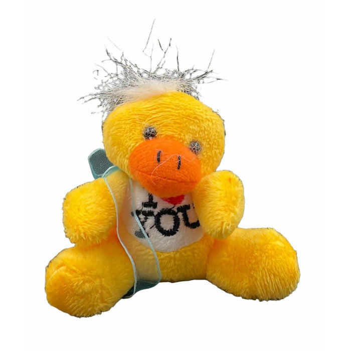 Pack X 6 Llaveros De Peluche Animalitos I LOVE YOU