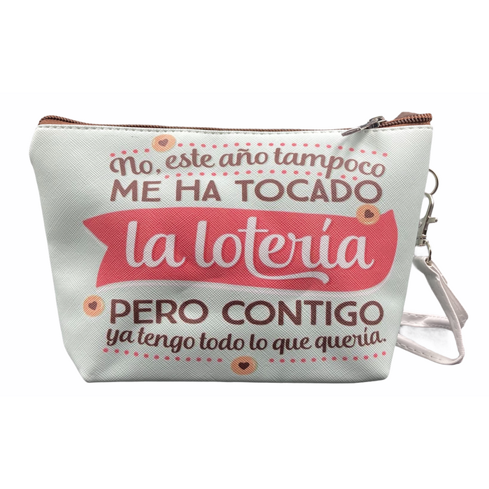 Cosmetiquero Estuche de Maquillaje Letras