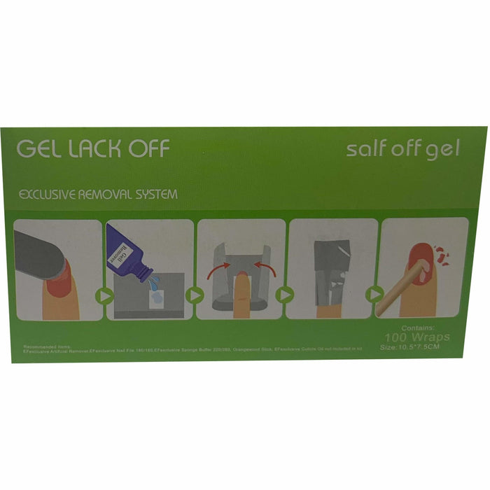 Lamina de Aluminio para Quita Esmalte Gel - Kkot Chile