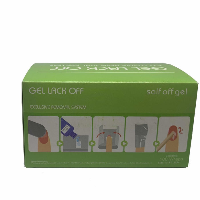 Lamina de Aluminio para Quita Esmalte Gel - Kkot Chile