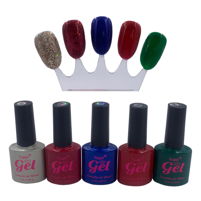 [Pack] Esmaltes Permanentes “Navidad”(5) - KKOT