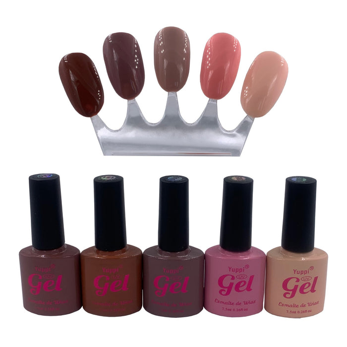 [Pack] Esmaltes Permanentes "Nude"(5) - KKOT