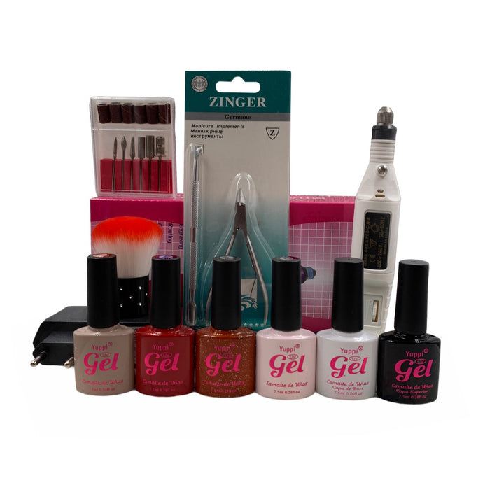 [Pack] Esmaltes Permanentes para Manicure con Torno