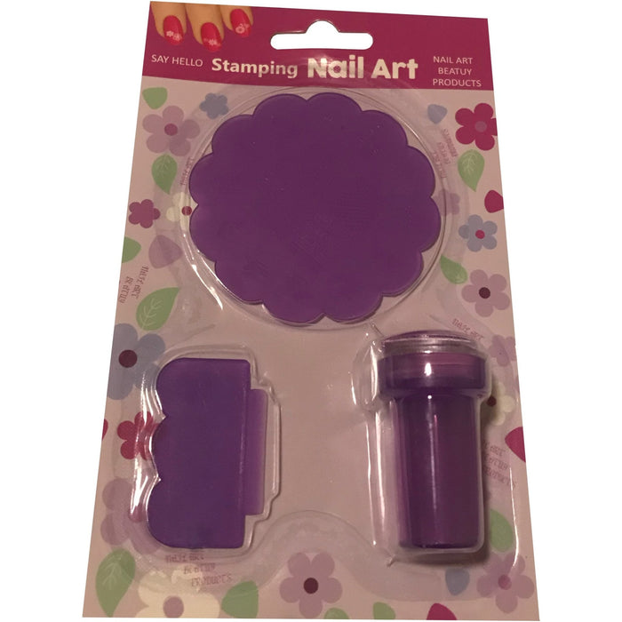 Stamping Nail Art - Kkot Chile